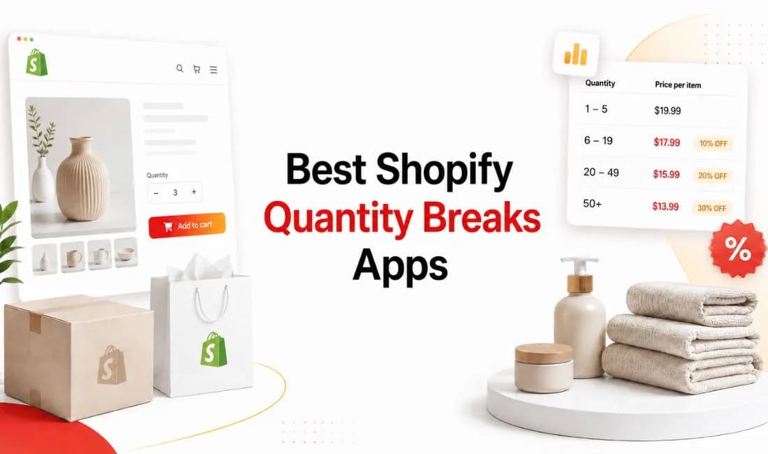 The Best Shopify Quantity Breaks Apps for Every Store Type, Compared and Ranked Honestly