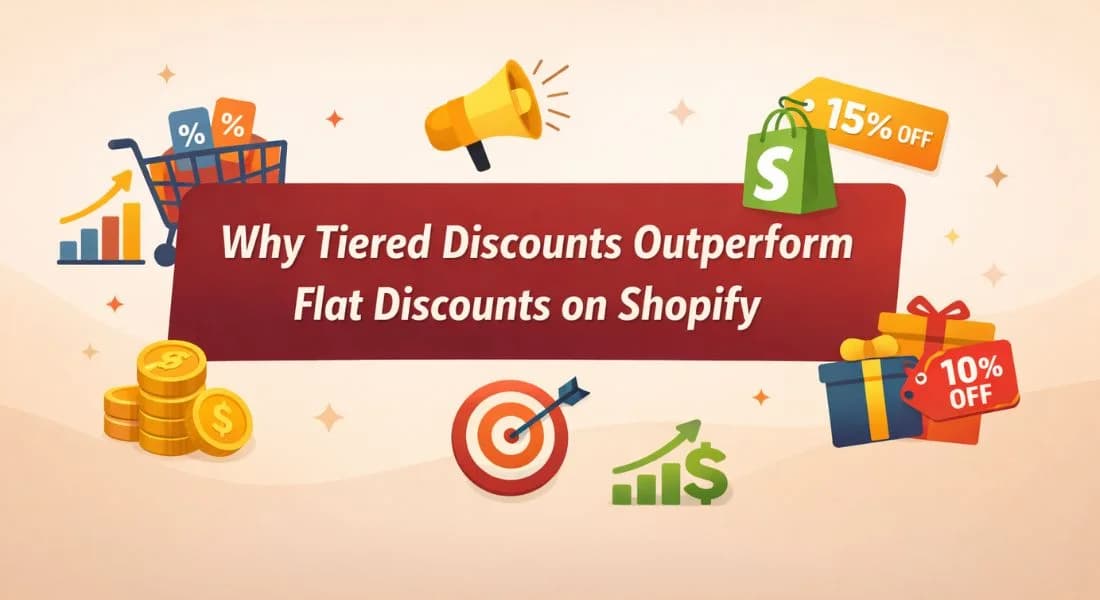 Why Shopify Tiered Discounts Boost Profit More Than Flat Discounts