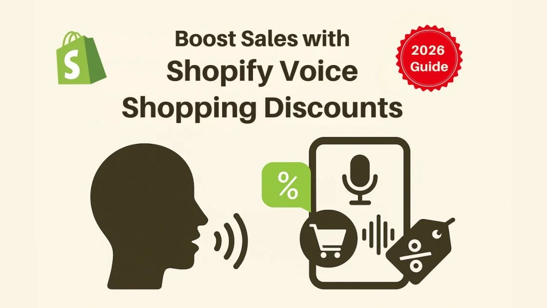 Shopify Voice Shopping Discounts: Boost Sales with Voice Commerce Discounts in 2026