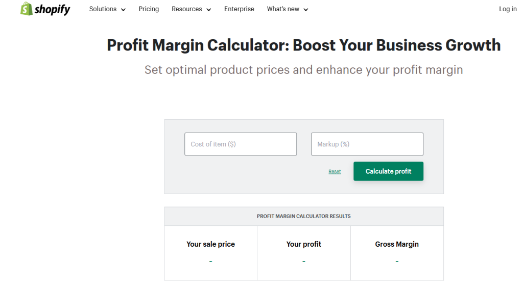 Calculating Profit Margins - Shopify_Profit_Margin_Calculator