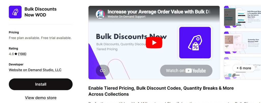 best shopify automatic discount apps - Bulk Discounts Now