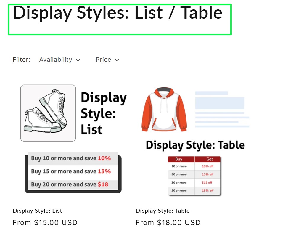 Customize your store view as per your requirements