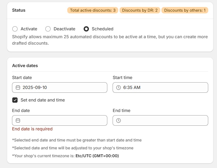 wholesale juice bottles - Schedule promotions by DiscountRay