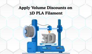 Appliquer des remises sur volume sur le filament 3D PLA