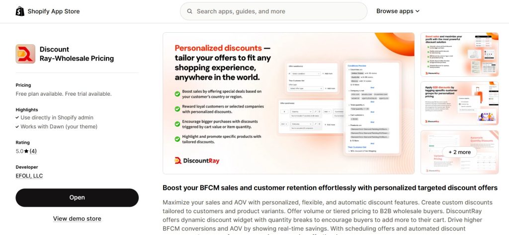 black friday marketing strategy - DiscountRay Shopify App Store