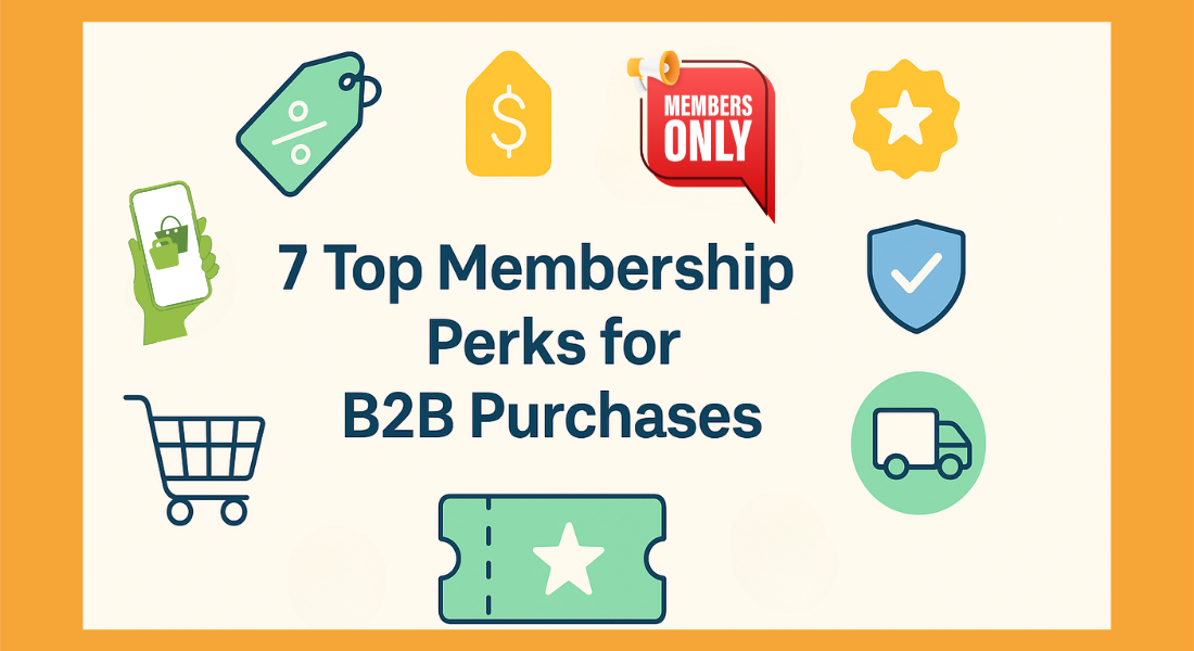 what are the top membership perks for B2B purchases - feature image