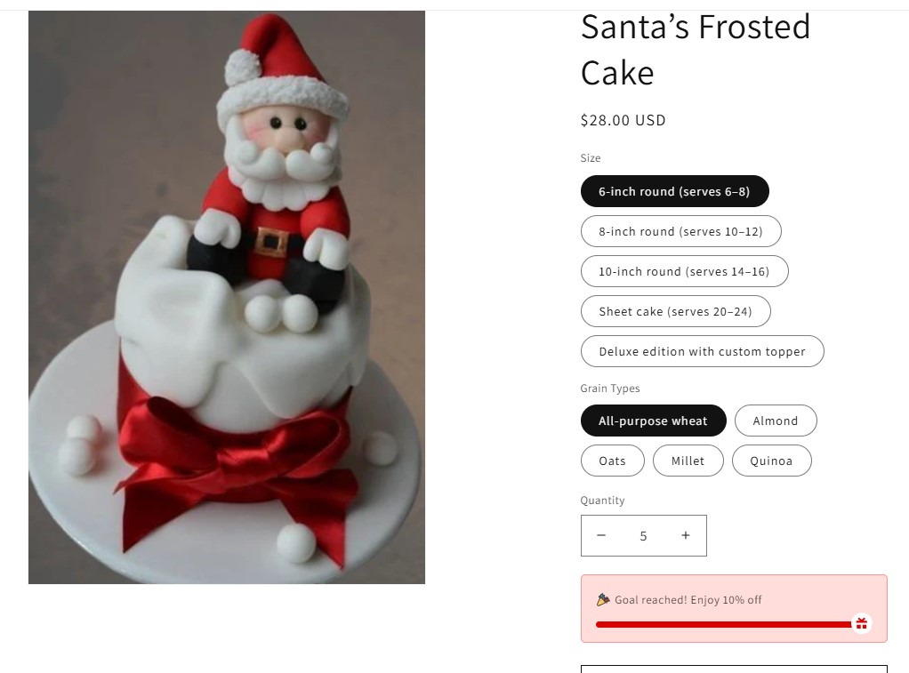 DiscountRay’s Personalized Discount at product page