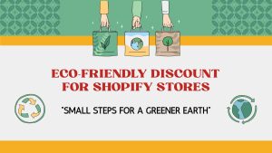 Sconto ecologico per i negozi Shopify