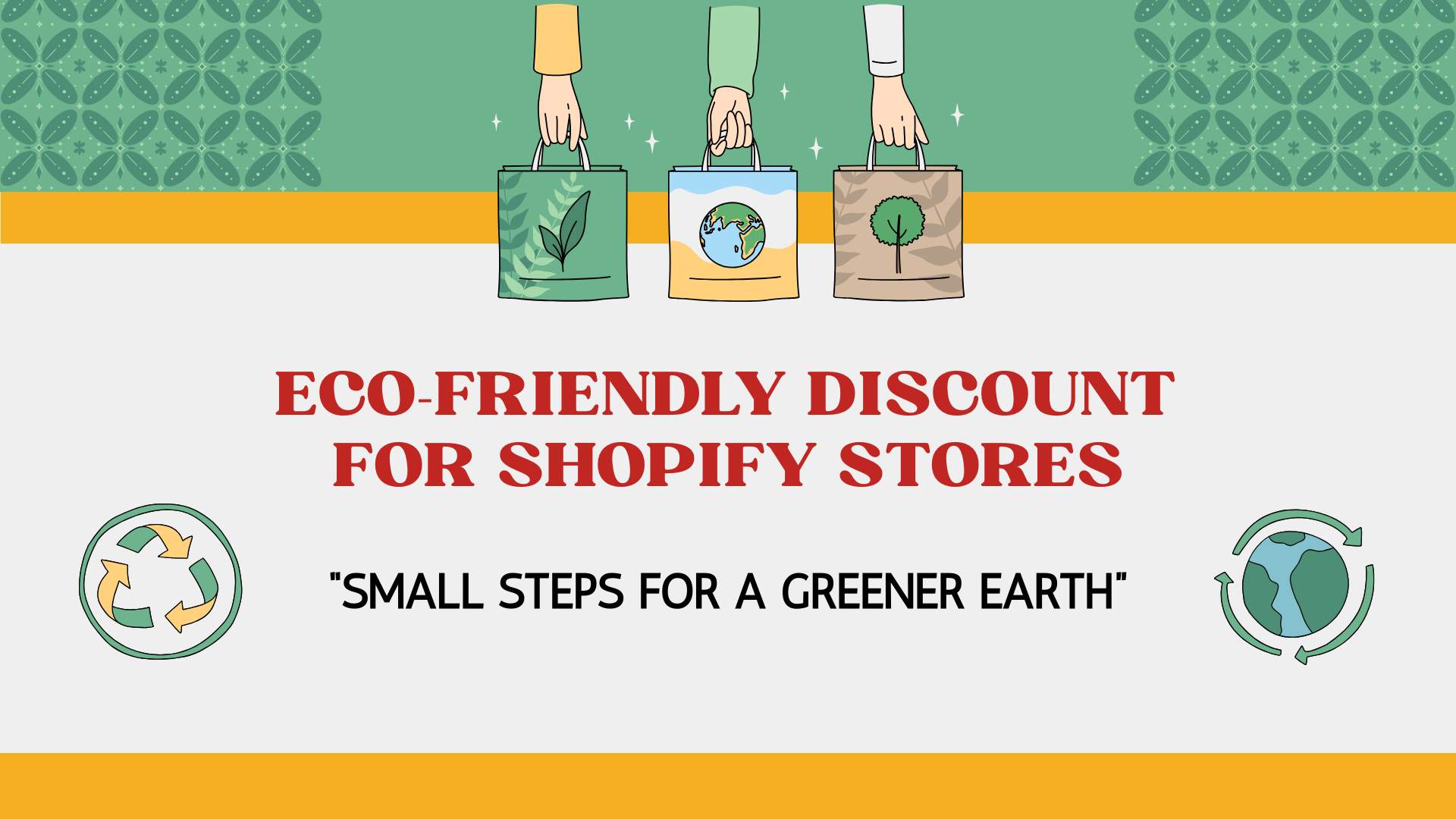 Descuento ecológico para tiendas Shopify