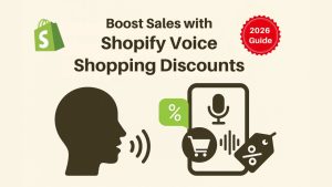 Descuentos en compras por voz de Shopify - Imagen destacada