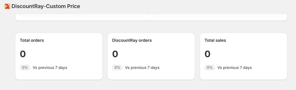 shopify tiered discounts - discountray dashboard