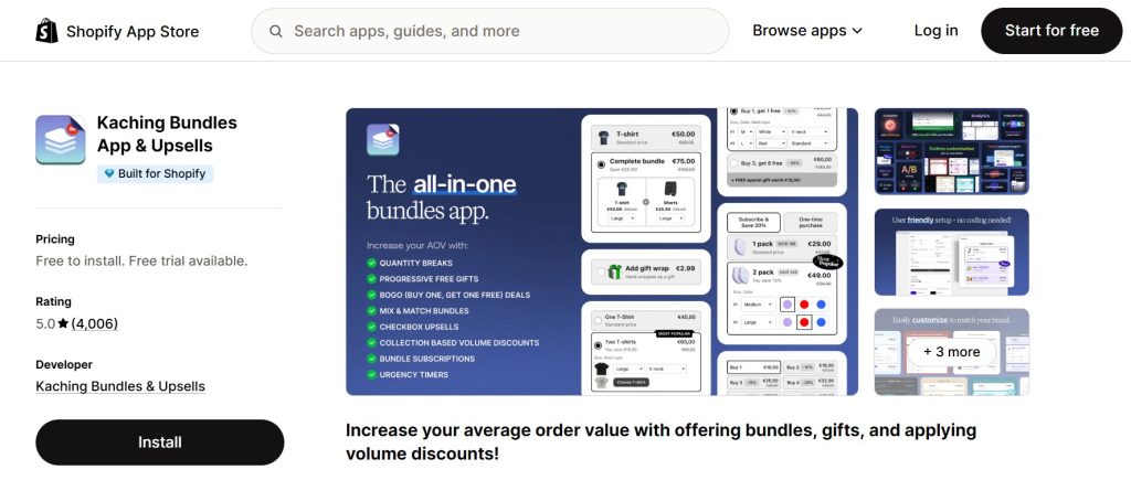Shopify Volume Discount Apps - Kaching