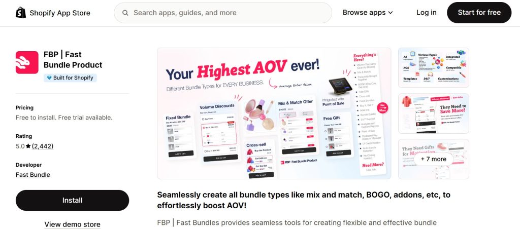 Shopify Volume Discount Apps - fast bundle