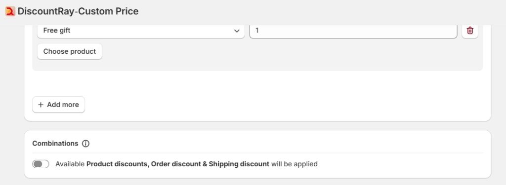 Now you can combine discounts with DiscountRay