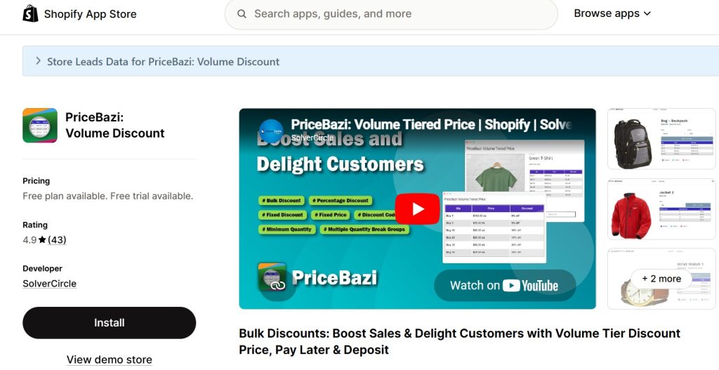 best shopify tiered discount apps - prize bazi