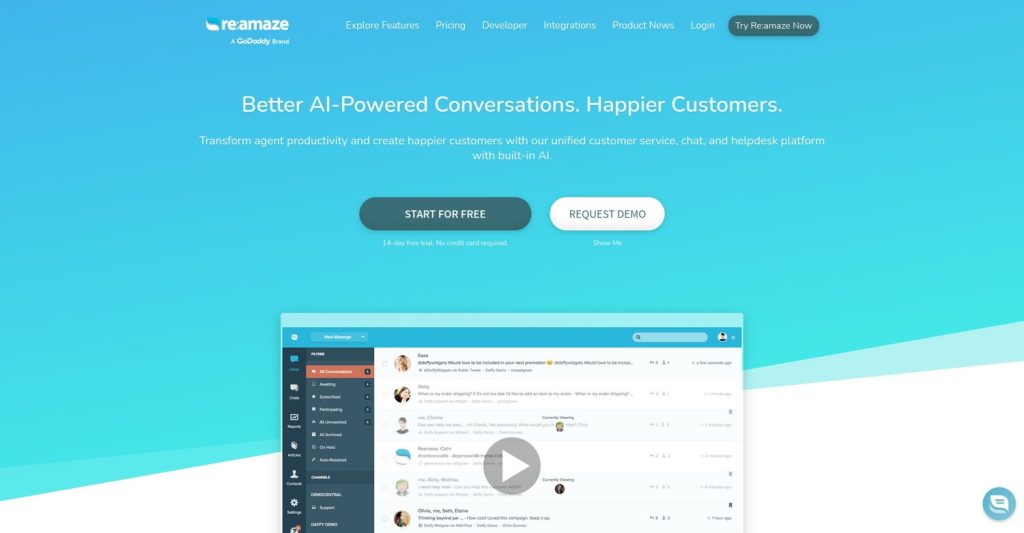 intercom alternatives -reamaz