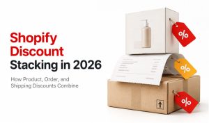 Shopify Discount Stacking in 2026: How Product, Order, and Shipping Discounts Combine